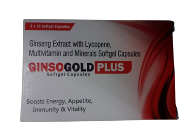 GINSOGOLD PLUS CAPS 30`S